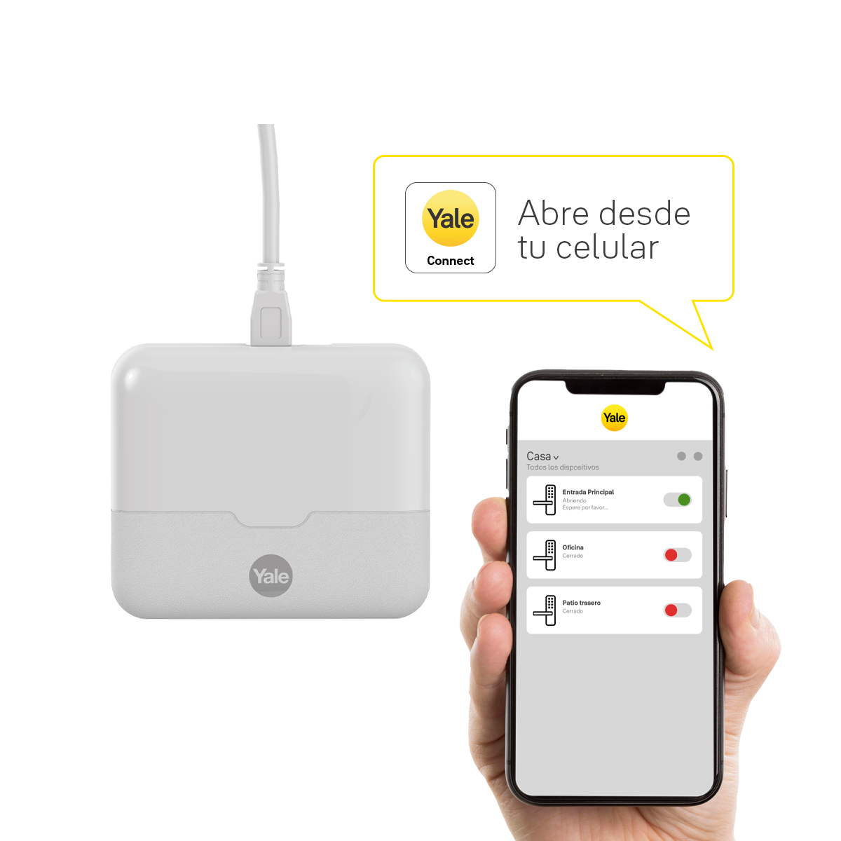 Módulo de conexión Yale Connect HUB