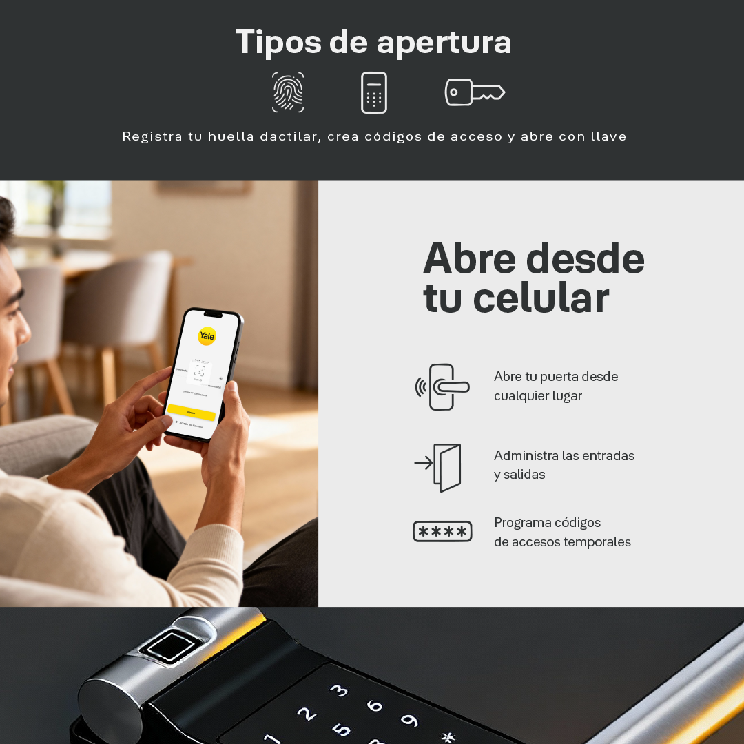 Cerradura digital YMF40A