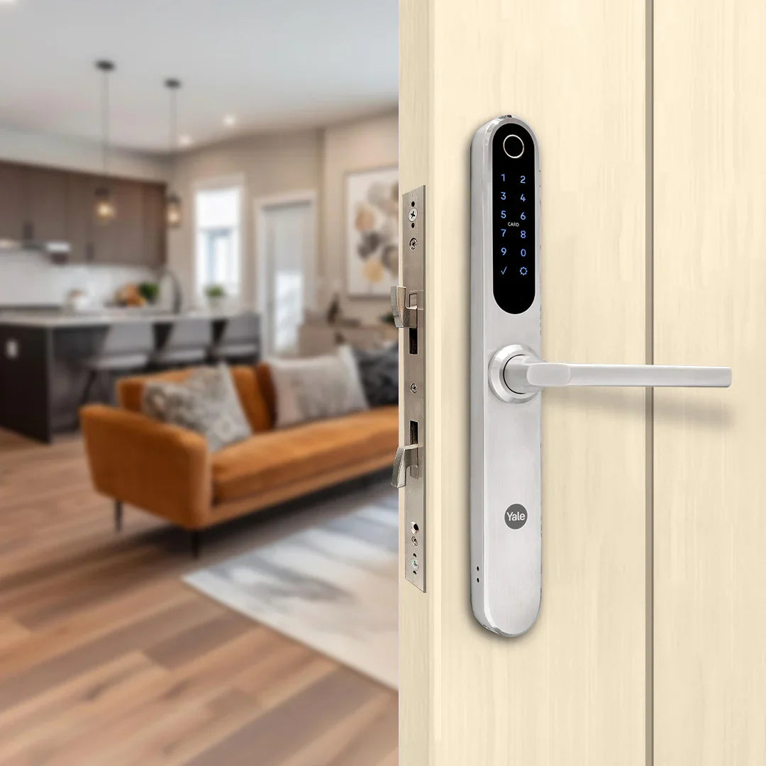 Cerradura Digital YSD100 (puerta abatible) + Módulo para abrir desde el celular